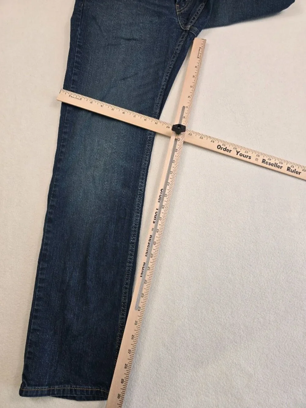 Levis 514 Mens Straight Fit Jeans W31 L32 Denim Blue